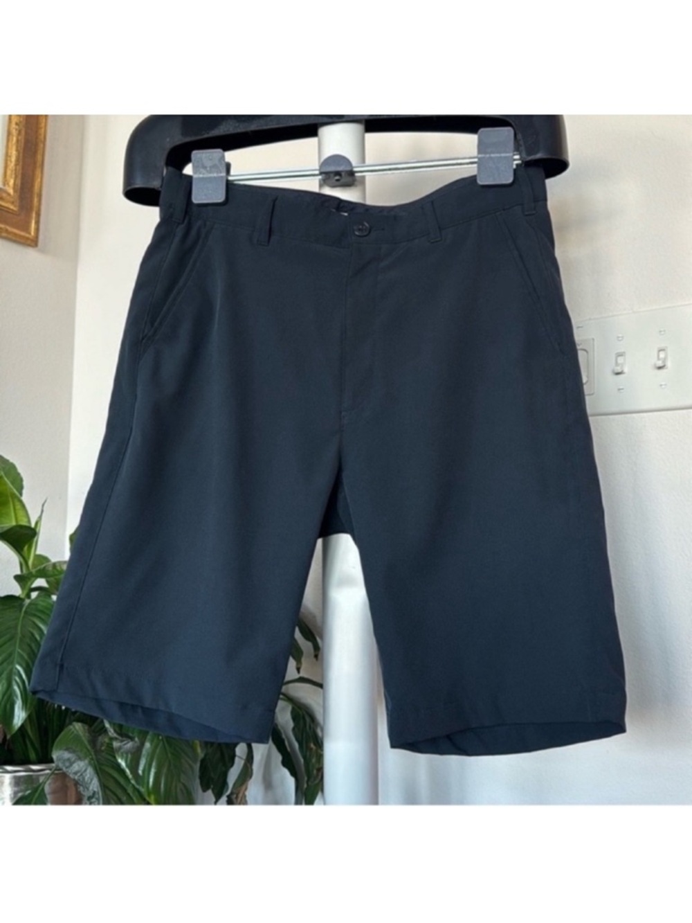 Ping Golf Men’s Black Nylon Shorts Sz 36